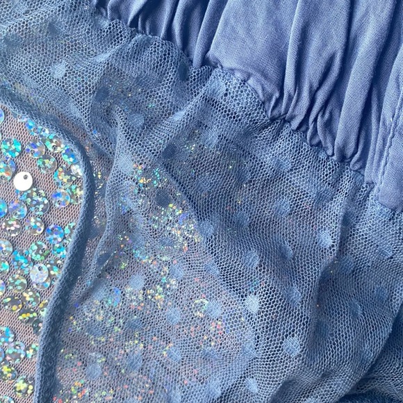 FP • Plunge Ruffle Sleeve Bodysuit Call Me Later - Picture 6 of 12